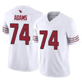 Johmsee A.Cardinals #74 Isaiah Adams Player White Vapor F.U.S.E. Limited Home Game Stitched Jerseys