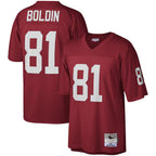 Johmsee A.Cardinals #81 Anquan Boldin Player Mitchell & Ness Cardinal Legacy Replica Stitched Jerseys