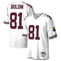 Johmsee A.Cardinals #81 Anquan Boldin Player Mitchell & Ness White Legacy Replica Stitched Jerseys