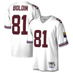 Johmsee A.Cardinals #81 Anquan Boldin Player Mitchell & Ness White Legacy Replica Stitched Jerseys