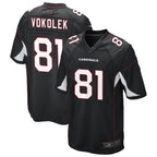 Johmsee A.Cardinals #81 Travis Vokolek Player Black Game Stitched Jerseys