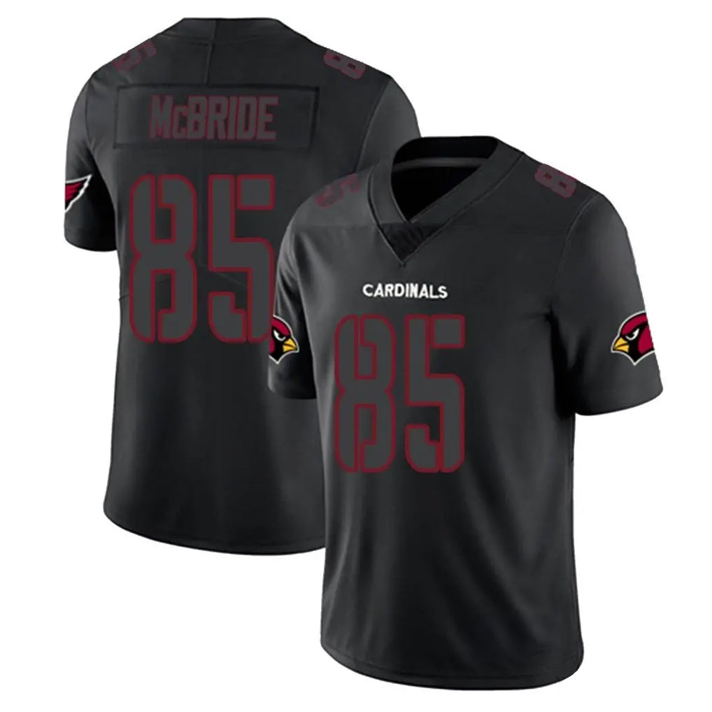 Johmsee A.Cardinals #85 Trey McBride Player Black Impact Limited Home Game Stitched Jerseys
