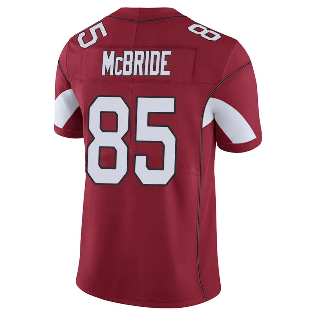 Johmsee A.Cardinals #85 Trey McBride Player Cardinal Vapor Limited Home Game  Stitched Jerseys