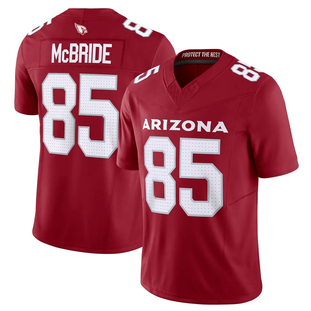 Johmsee A.Cardinals #85 Trey McBride Player Red Vapor F.U.S.E. Limited Stitched Jerseys