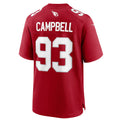 Johmsee A.Cardinals #93 Calais Campbell Player Cardinal Home Game Stitched Jerseys