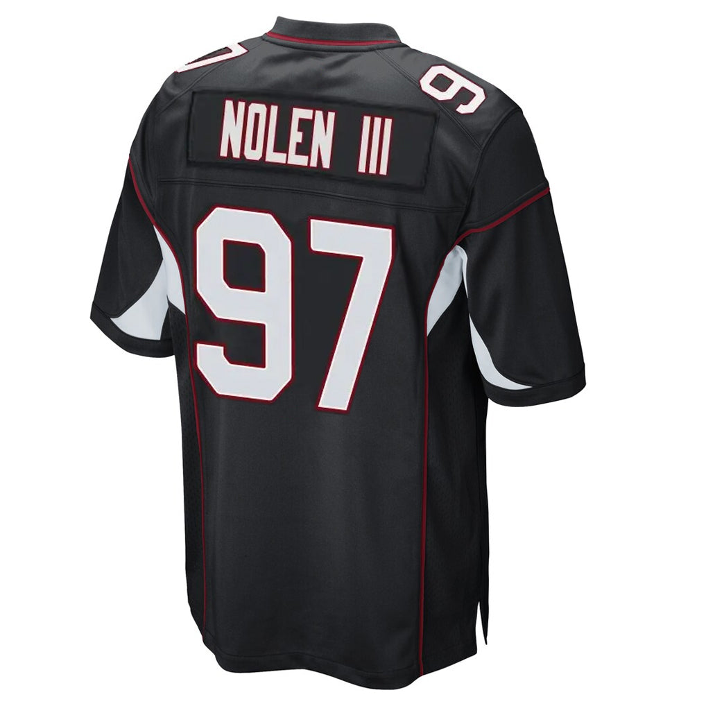 Johmsee A.Cardinals #97 Walter Nolen III Player Black Home Game Stitched Jerseys