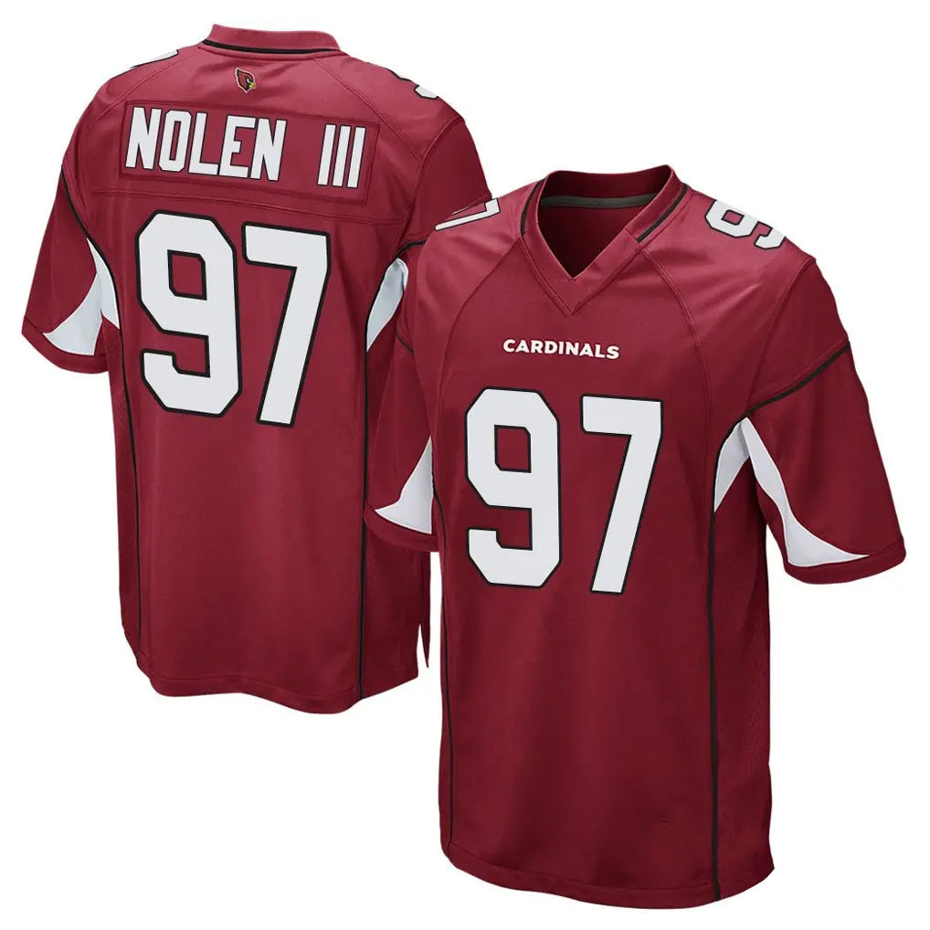 Johmsee A.Cardinals #97 Walter Nolen III Player Cardinal Home Game Stitched Jerseys