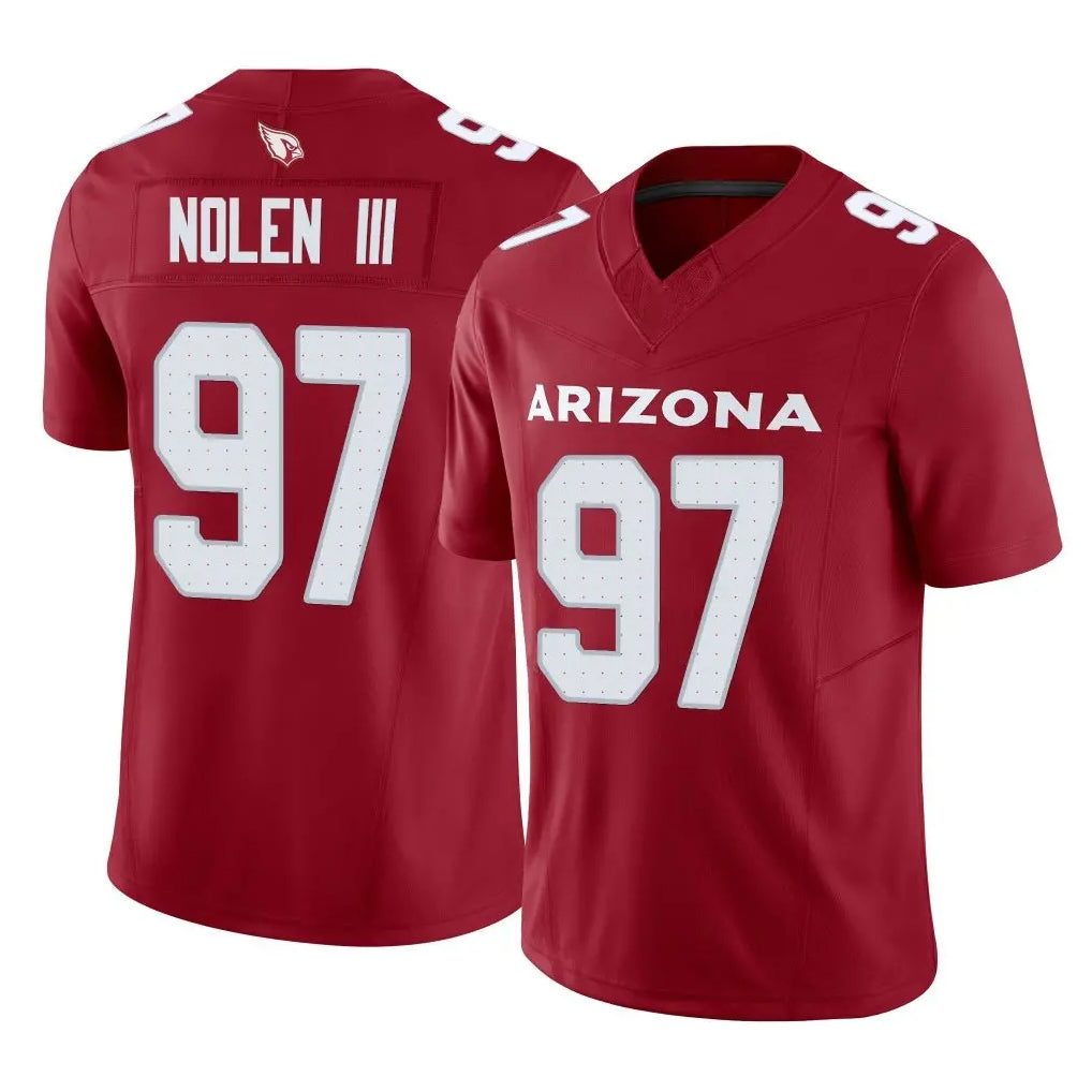 Johmsee A.Cardinals #97 Walter Nolen III Player Cardinal Vapor F.U.S.E. Limited Home Game Stitched Jerseys