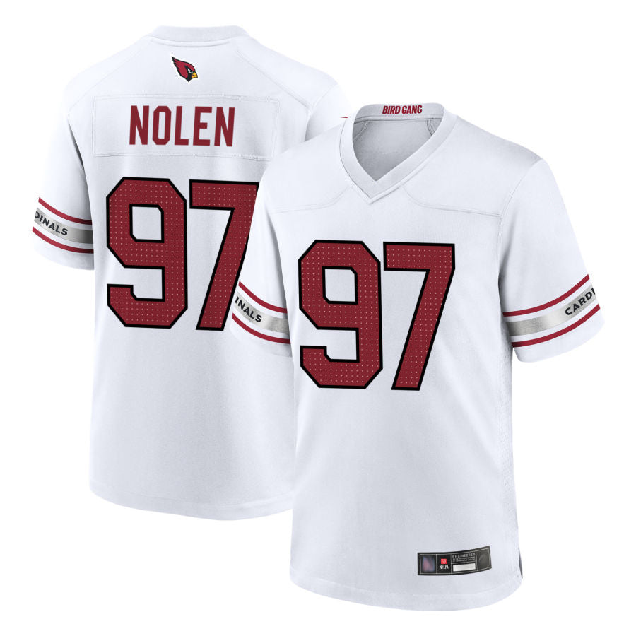 Johmsee A.Cardinals #97 Walter Nolen III Player White Game Stitched Jerseys