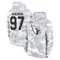 Johmsee A.Cardinals #97 Walter Nolen Player Arctic Camo Salute to Service Limited Hoodies Stitched Jerseys