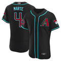 Johmsee A.Diamondbacks #4 Ketel Marte Player Black Limited Stitched Jerseys