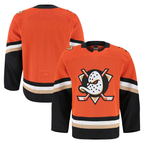 Johmsee A.Ducks Orange Home Authentic Pro Jerseys
