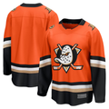 Johmsee A.Ducks Orange Home Breakaway Jerseys