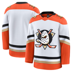 Johmsee A.Ducks White Away Premium Jerseys