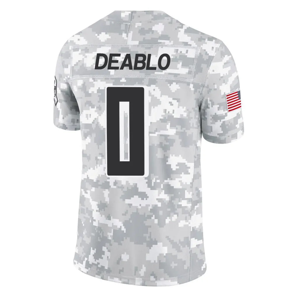 Johmsee A.Falcons #0 Divine Deablo Player Camo Salute to Service Limited Stitched Jerseys