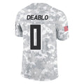 Johmsee A.Falcons #0 Divine Deablo Player Camo Salute to Service Limited Stitched Jerseys