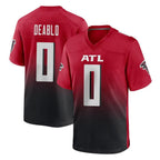 Johmsee A.Falcons #0 Divine Deablo Player Red Home Game Stitched Jerseys