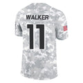 Johmsee A.Falcons #11 Jalon Walker Player Arctic Camo Salute to Service Limited Stitched Jerseys