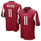 Johmsee A.Falcons #11 Jalon Walker Player Red Color Vapor Home Game Stitched Jerseys