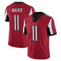 Johmsee A.Falcons #11 Jalon Walker Player Red Color Vapor Untouchable Limited Home Game Stitched Jerseys