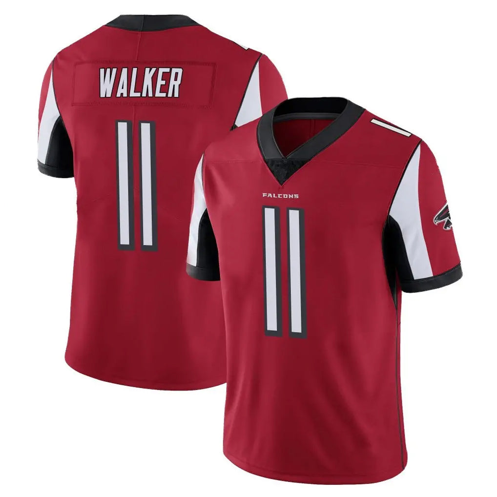 Johmsee A.Falcons #11 Jalon Walker Player Red Color Vapor Untouchable Limited Home Game Stitched Jerseys