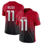 Johmsee A.Falcons #11 Jalon Walker Player Red Vapor Untouchable Limited Home Game Stitched Jerseys