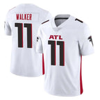 Johmsee A.Falcons #11 Jalon Walker Player White Vapor Untouchable Limited Home Game Stitched Jerseys