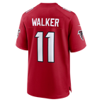 Johmsee A.Falcons #11 Jalon Walker Red Game Stitched Jerseys