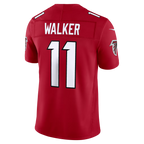 Johmsee A.Falcons #11 Jalon Walker Red Team Vapor F.U.S.E. Stitched Limited Jerseys