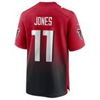 Johmsee A.Falcons #11 Jalon Walker Player Red Home Game Stitched Jerseys