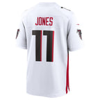 Johmsee A.Falcons #11 Julio Jones Player White Home Game Stitched Jerseys