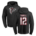 Johmsee A.Falcons #12 Avieon Terrell Player Black Salute to Service Hoodies Stitched Jerseys