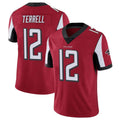 Johmsee A.Falcons #12 Avieon Terrell Player Red Color Vapor Untouchable Limited Home Game Stitched Jerseys