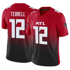 Johmsee A.Falcons #12 Avieon Terrell Player Red Vapor F.U.S.E. Limited Stitched Jerseys