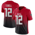 Johmsee A.Falcons #12 Avieon Terrell Player Red Vapor Untouchable Limited Home Game Stitched Jerseys