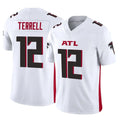 Johmsee A.Falcons #12 Avieon Terrell Player White Vapor F.U.S.E. Limited Stitched Jerseys