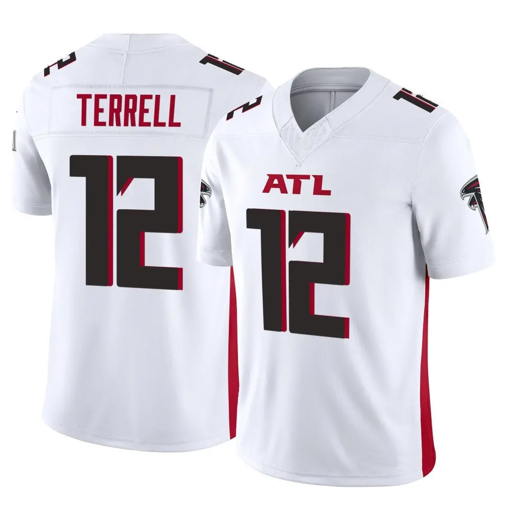 Johmsee A.Falcons #12 Avieon Terrell Player White Vapor F.U.S.E. Limited Stitched Jerseys
