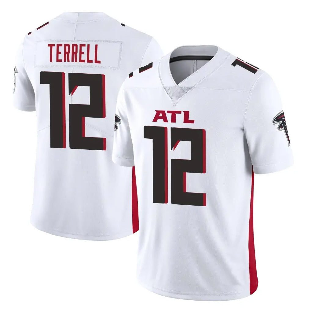 Johmsee A.Falcons #12 Avieon Terrell Player White Vapor Untouchable Limited Home Game Stitched Jerseys