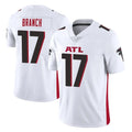 Johmsee A.Falcons #17 Zachariah Branch Player White Vapor Untouchable Limited Home Game Stitched Jerseys
