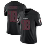 Johmsee A.Falcons #18 Kirk Cousins Player Black Impact Limited Game Stitched Jerseys