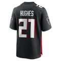 Johmsee A.Falcons #21 Mike Hughes Player Black Home Game Stitched Jerseys