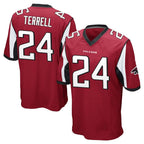 Johmsee A.Falcons #24 A.J. Terrell Jr. Player Red Color Vapor Home Game Stitched Jerseys