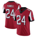 Johmsee A.Falcons #24 A.J. Terrell Jr. Player Red Color Vapor Untouchable Limited Home Game Stitched Jerseys