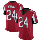 Johmsee A.Falcons #24 A.J. Terrell Jr. Player Red Color Vapor Untouchable Limited Home Game Stitched Jerseys