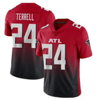 Johmsee A.Falcons #24 A.J. Terrell Jr. Player Red Vapor Untouchable Limited Home Game Stitched Jerseys