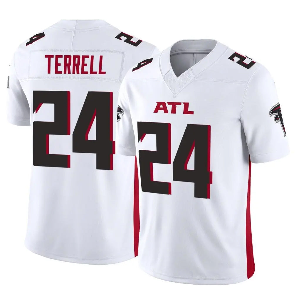 Johmsee A.Falcons #24 A.J. Terrell Player Vapor F.U.S.E. Limited Whtie Stitched Jerseys