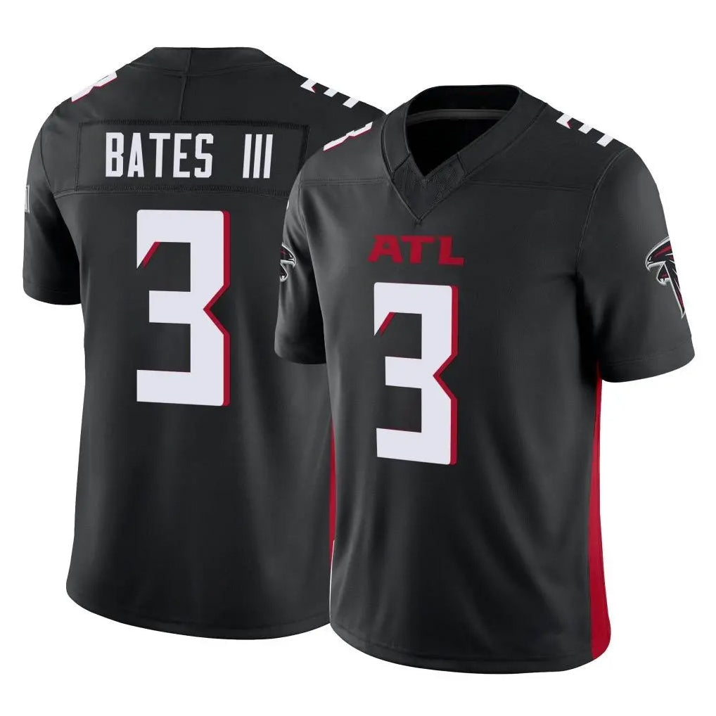 Johmsee A.Falcons #3 Jessie Bates III Player Black Vapor F.U.S.E. Limited Home Game Stitched Jerseys