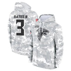 Johmsee A.Falcons #3 Jessie Bates III Player Camo Arctic Salute to Service Hoodies Limited Stitched Jerseys