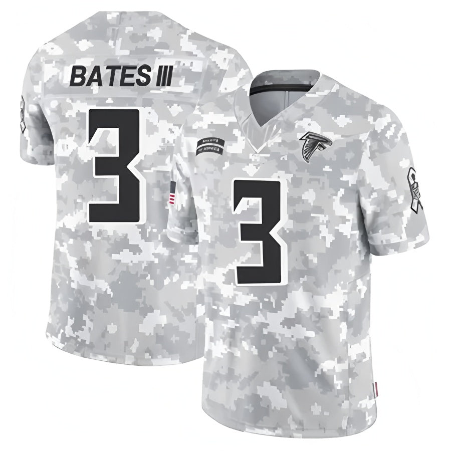 Johmsee A.Falcons #3 Jessie Bates III Player Camo Salute to Service Limited Stitched Stitched Jerseys