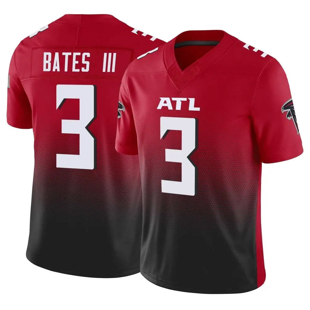 Johmsee A.Falcons #3 Jessie Bates III Player Red Vapor F.U.S.E. Limited Home Game Stitched Jerseys